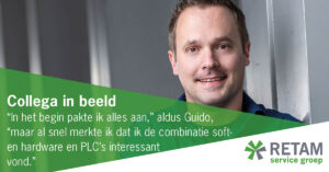 Collega in beeld: Guido